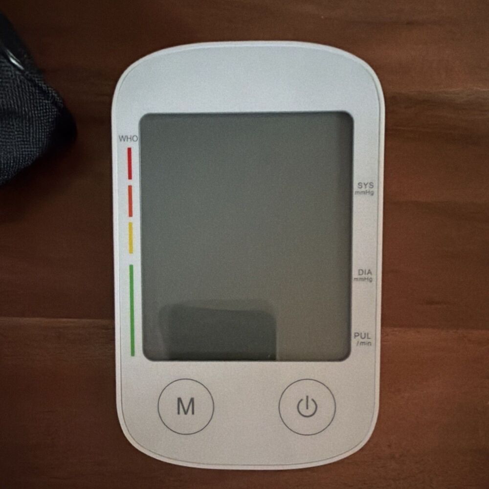 up&up Automatic Digital Upper Arm Blood Pressure Monitor 48-554 w/ Cuff White